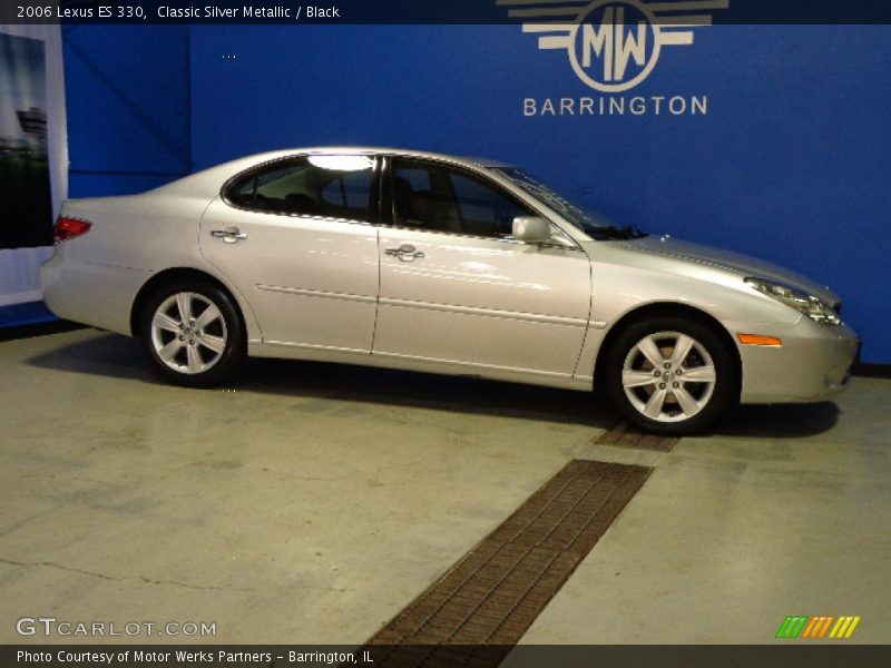 Classic Silver Metallic / Black 2006 Lexus ES 330