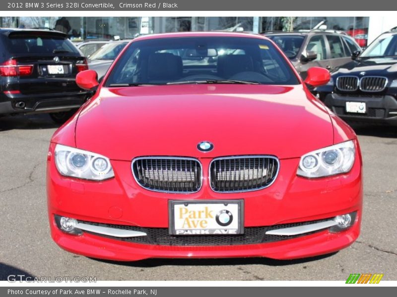 Crimson Red / Black 2012 BMW 3 Series 328i Convertible