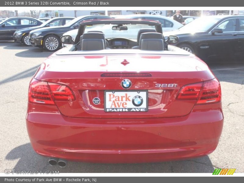 Crimson Red / Black 2012 BMW 3 Series 328i Convertible