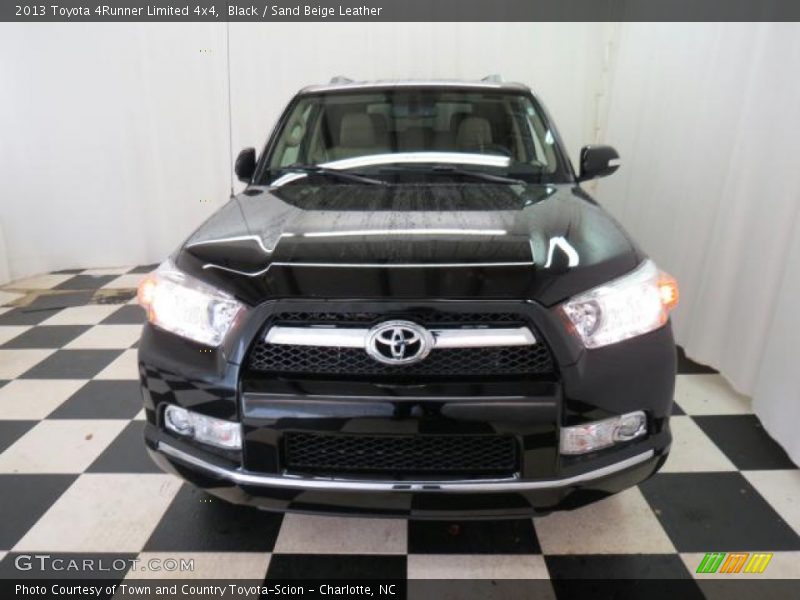 Black / Sand Beige Leather 2013 Toyota 4Runner Limited 4x4