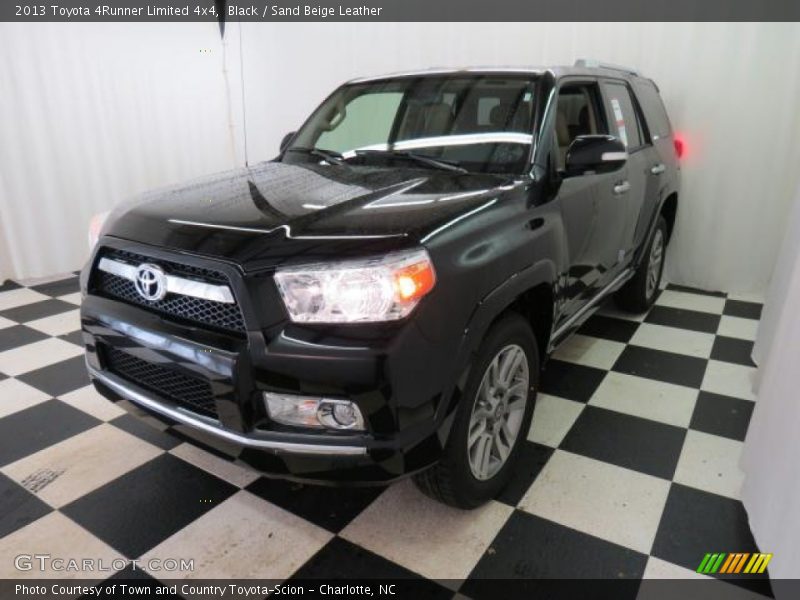 Black / Sand Beige Leather 2013 Toyota 4Runner Limited 4x4