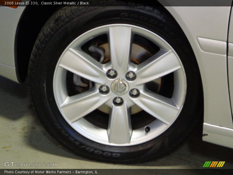 Classic Silver Metallic / Black 2006 Lexus ES 330
