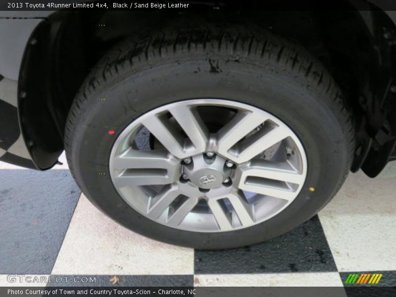 Black / Sand Beige Leather 2013 Toyota 4Runner Limited 4x4
