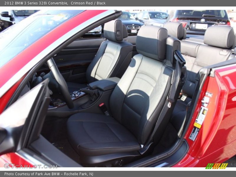 Crimson Red / Black 2012 BMW 3 Series 328i Convertible