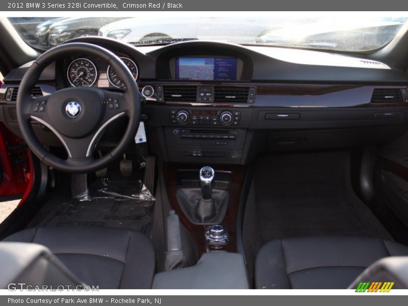 Dashboard of 2012 3 Series 328i Convertible