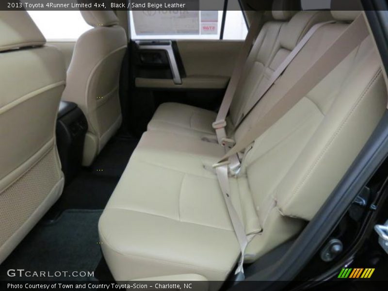 Black / Sand Beige Leather 2013 Toyota 4Runner Limited 4x4