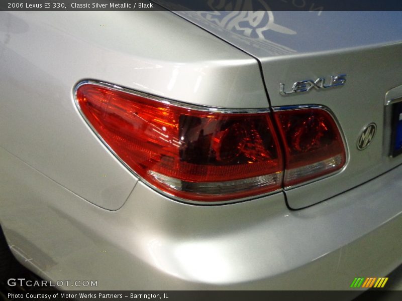 Classic Silver Metallic / Black 2006 Lexus ES 330