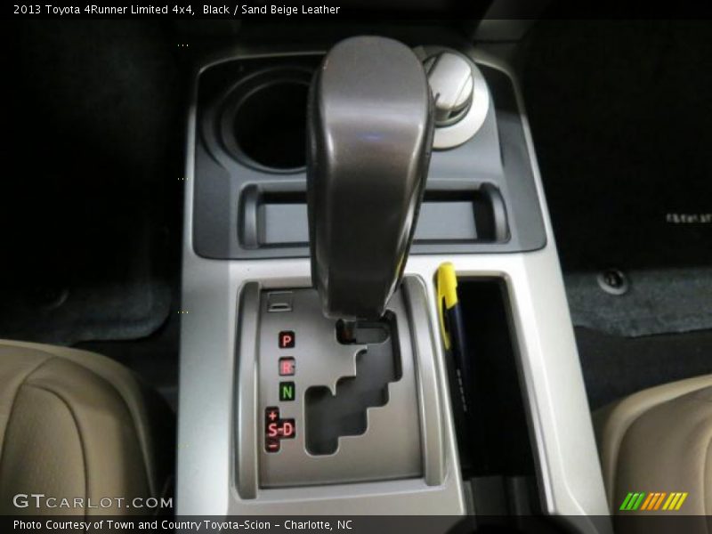 Black / Sand Beige Leather 2013 Toyota 4Runner Limited 4x4