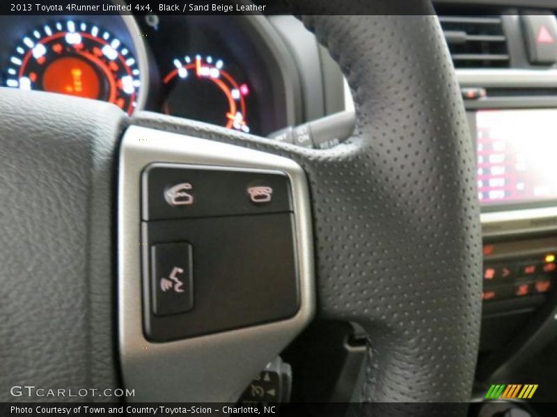 Black / Sand Beige Leather 2013 Toyota 4Runner Limited 4x4