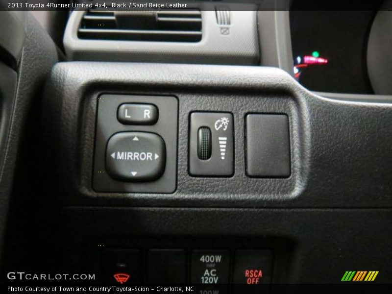 Black / Sand Beige Leather 2013 Toyota 4Runner Limited 4x4