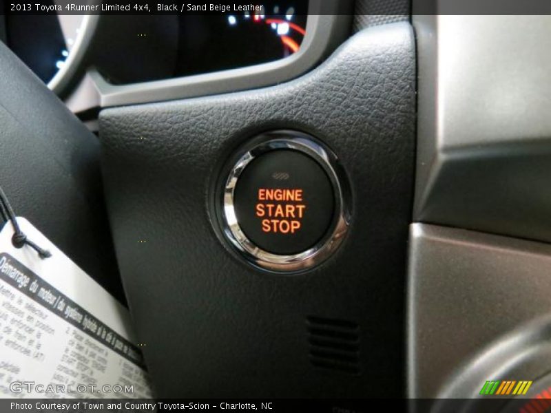 Black / Sand Beige Leather 2013 Toyota 4Runner Limited 4x4