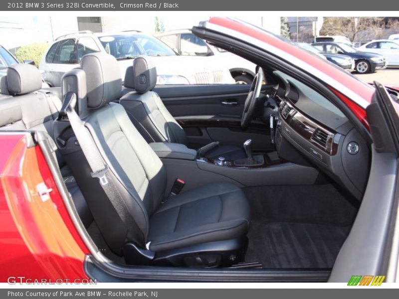 Crimson Red / Black 2012 BMW 3 Series 328i Convertible