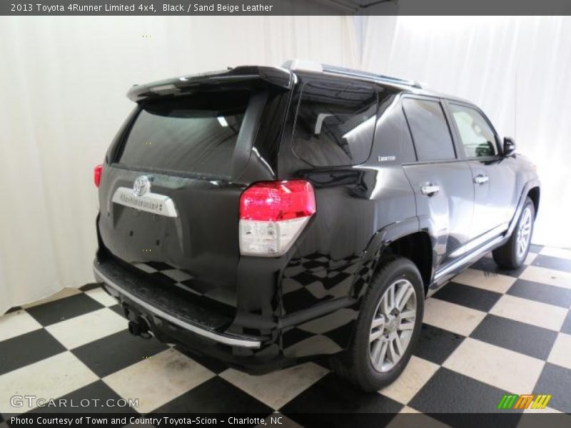 Black / Sand Beige Leather 2013 Toyota 4Runner Limited 4x4