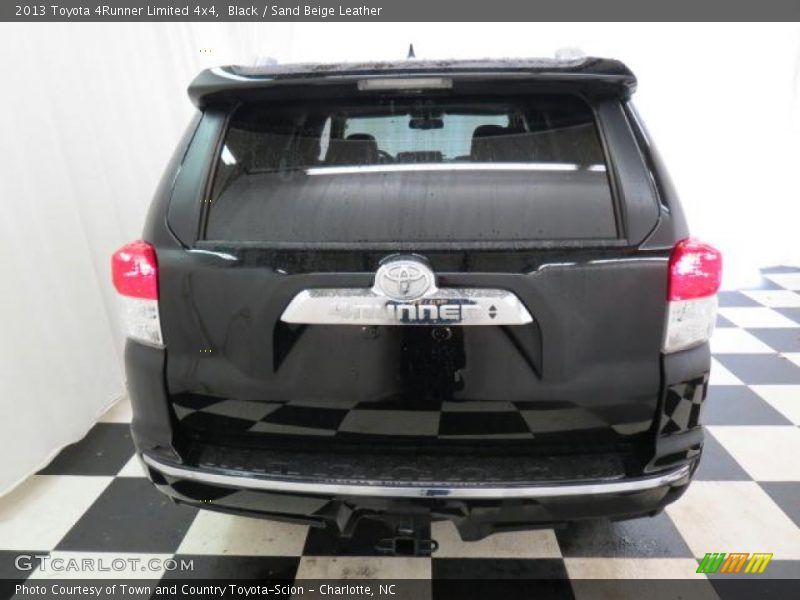 Black / Sand Beige Leather 2013 Toyota 4Runner Limited 4x4