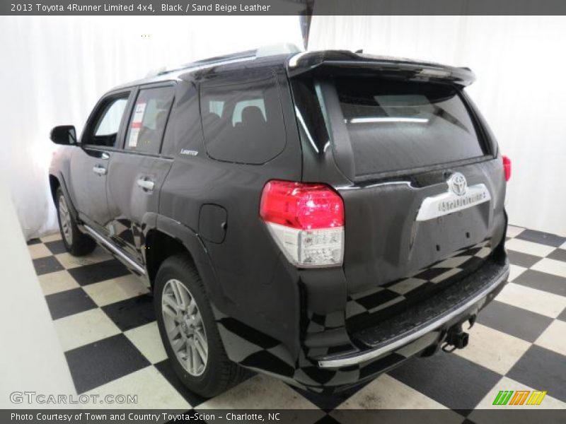 Black / Sand Beige Leather 2013 Toyota 4Runner Limited 4x4