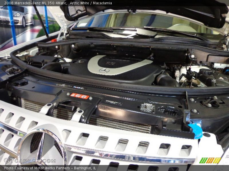 Arctic White / Macadamia 2008 Mercedes-Benz ML 350 4Matic