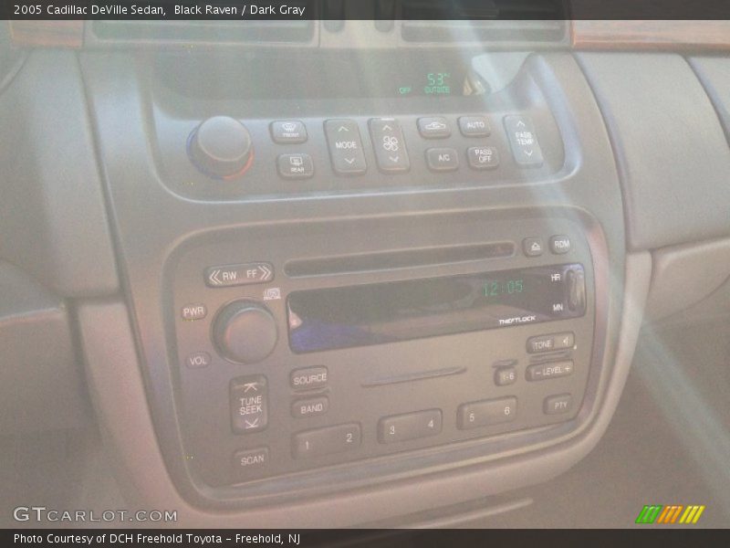 Black Raven / Dark Gray 2005 Cadillac DeVille Sedan