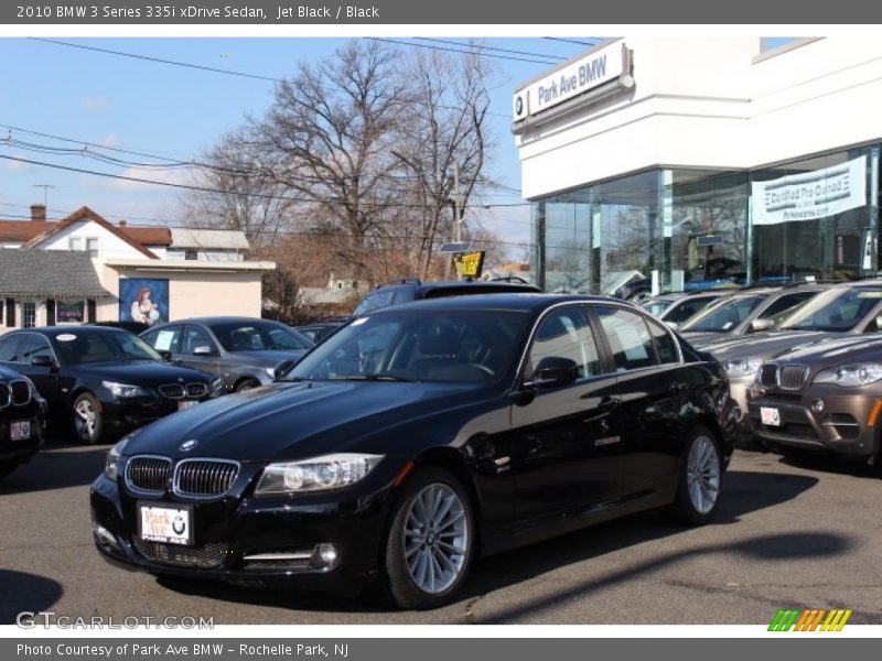 Jet Black / Black 2010 BMW 3 Series 335i xDrive Sedan