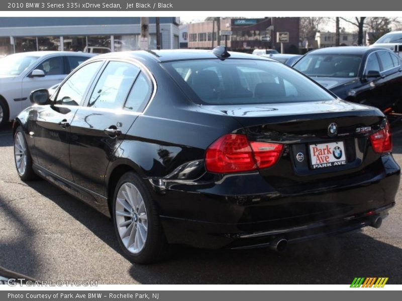 Jet Black / Black 2010 BMW 3 Series 335i xDrive Sedan
