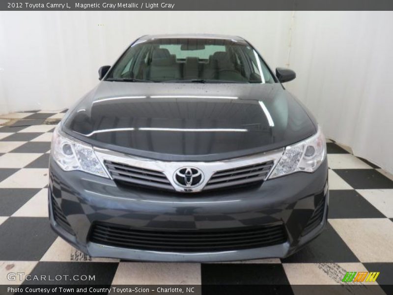 Magnetic Gray Metallic / Light Gray 2012 Toyota Camry L