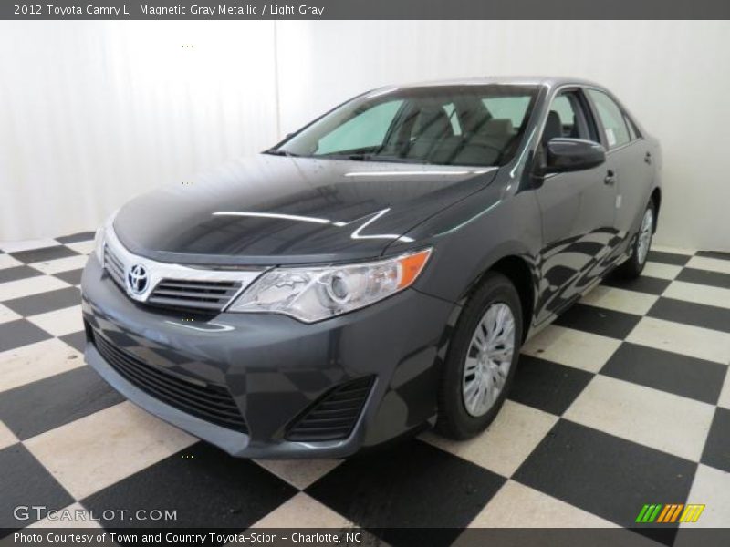Magnetic Gray Metallic / Light Gray 2012 Toyota Camry L