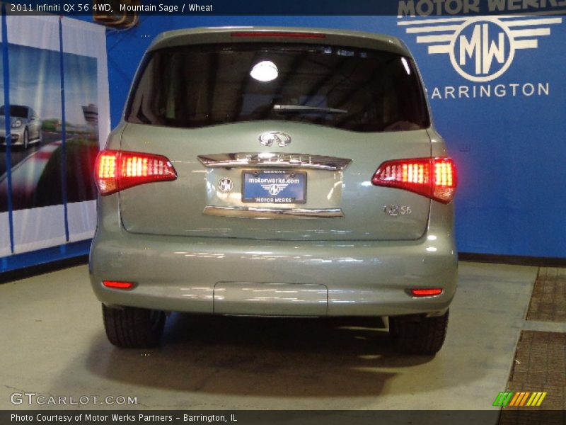 Mountain Sage / Wheat 2011 Infiniti QX 56 4WD