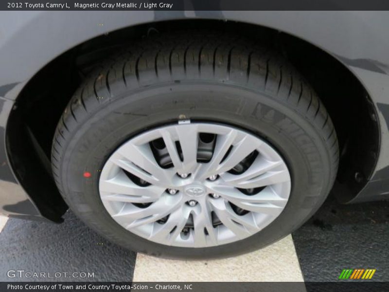 Magnetic Gray Metallic / Light Gray 2012 Toyota Camry L