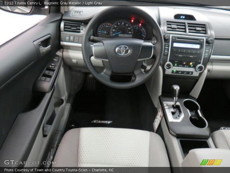 Magnetic Gray Metallic / Light Gray 2012 Toyota Camry L