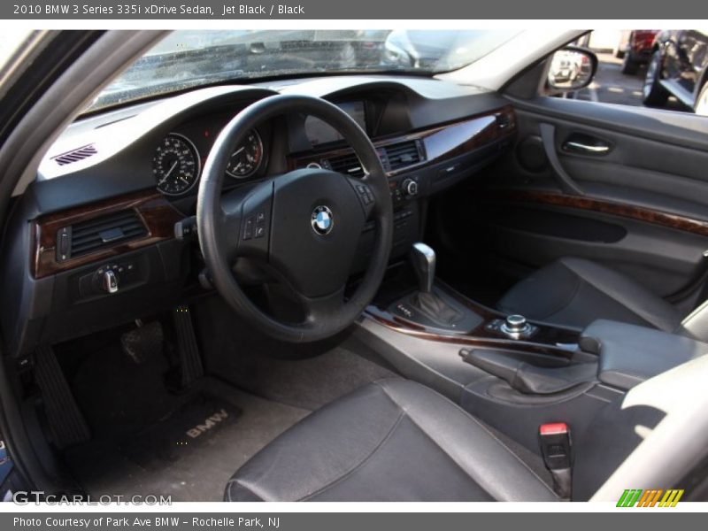 Jet Black / Black 2010 BMW 3 Series 335i xDrive Sedan