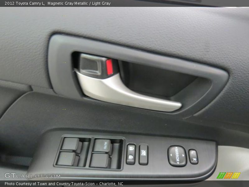 Magnetic Gray Metallic / Light Gray 2012 Toyota Camry L