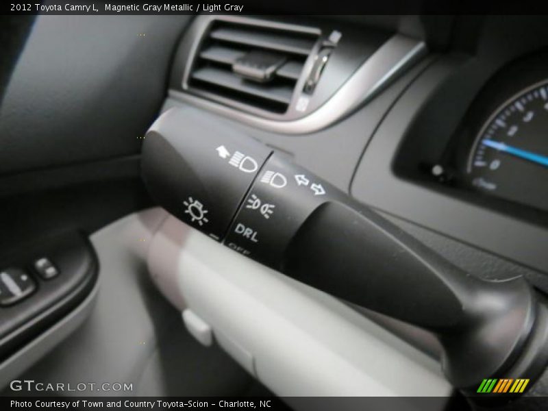 Magnetic Gray Metallic / Light Gray 2012 Toyota Camry L