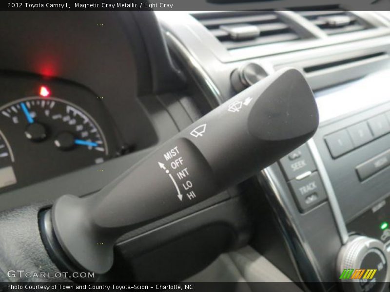 Magnetic Gray Metallic / Light Gray 2012 Toyota Camry L