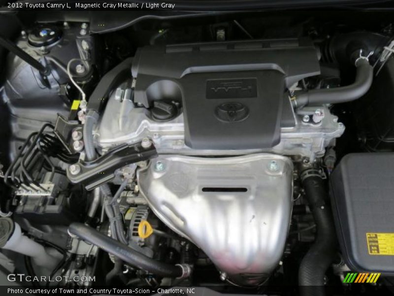 Magnetic Gray Metallic / Light Gray 2012 Toyota Camry L