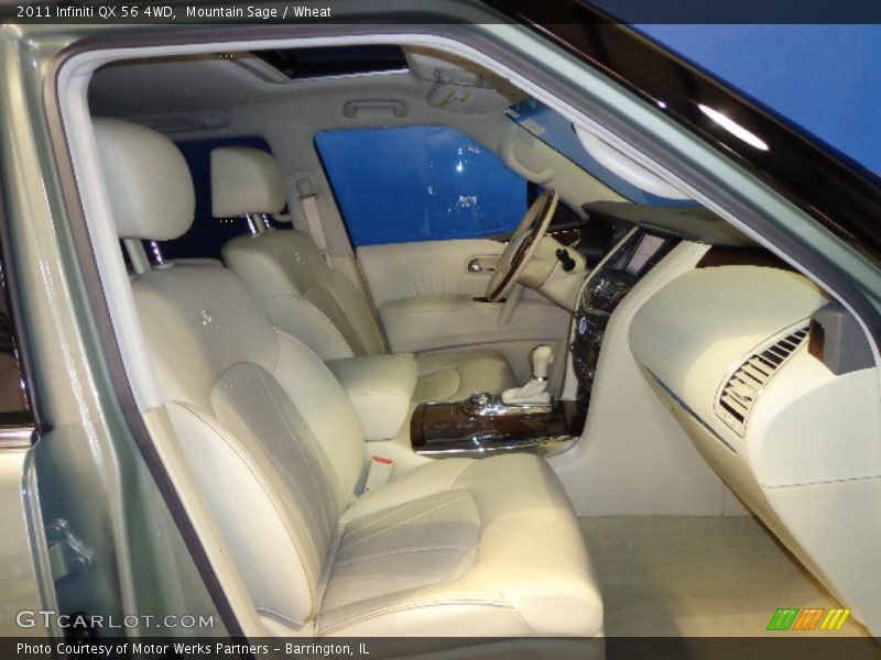 Mountain Sage / Wheat 2011 Infiniti QX 56 4WD