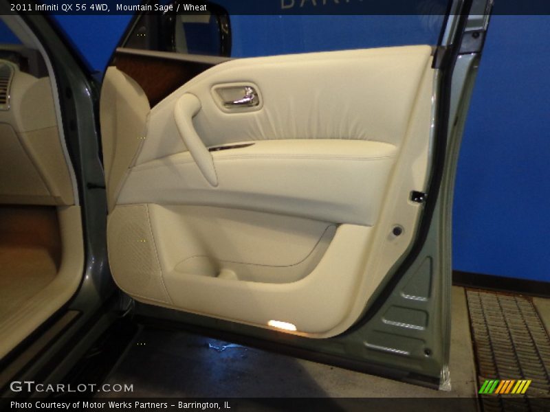 Mountain Sage / Wheat 2011 Infiniti QX 56 4WD