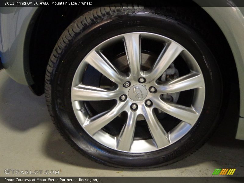 Mountain Sage / Wheat 2011 Infiniti QX 56 4WD
