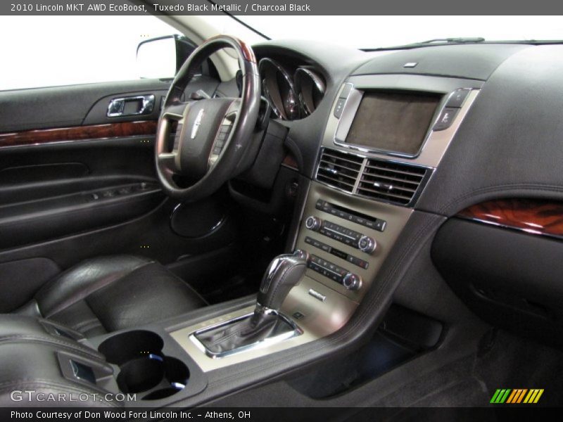 Tuxedo Black Metallic / Charcoal Black 2010 Lincoln MKT AWD EcoBoost