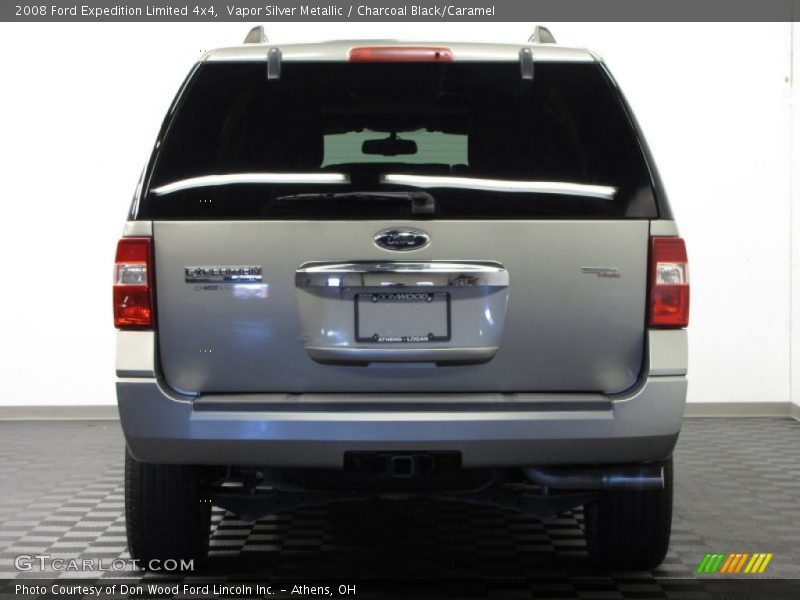 Vapor Silver Metallic / Charcoal Black/Caramel 2008 Ford Expedition Limited 4x4