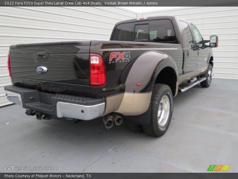 2013 F350 Super Duty Lariat Crew Cab 4x4 Dually Kodiak Brown Metallic