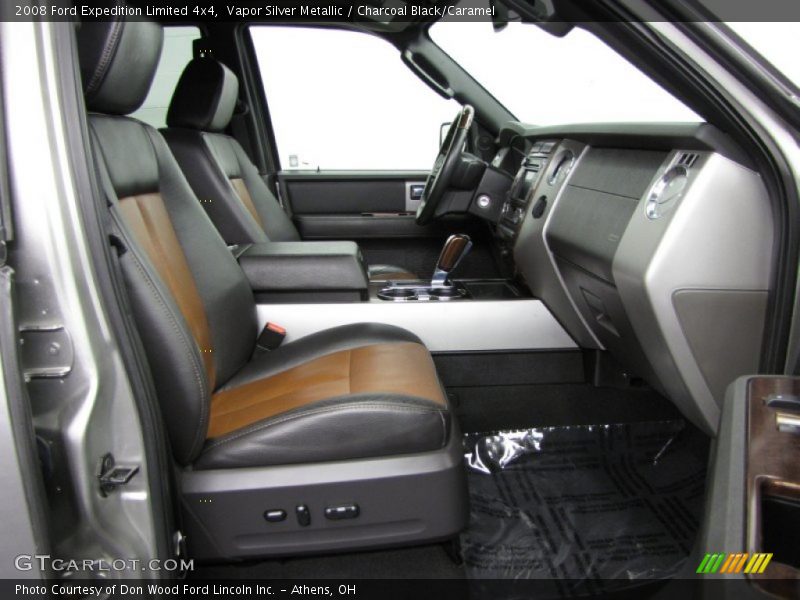 Vapor Silver Metallic / Charcoal Black/Caramel 2008 Ford Expedition Limited 4x4