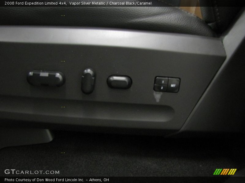 Vapor Silver Metallic / Charcoal Black/Caramel 2008 Ford Expedition Limited 4x4