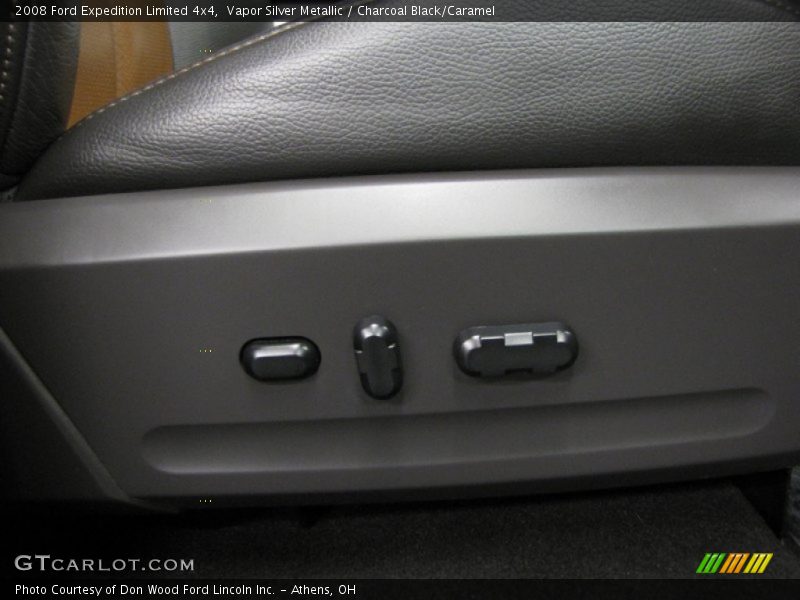 Vapor Silver Metallic / Charcoal Black/Caramel 2008 Ford Expedition Limited 4x4