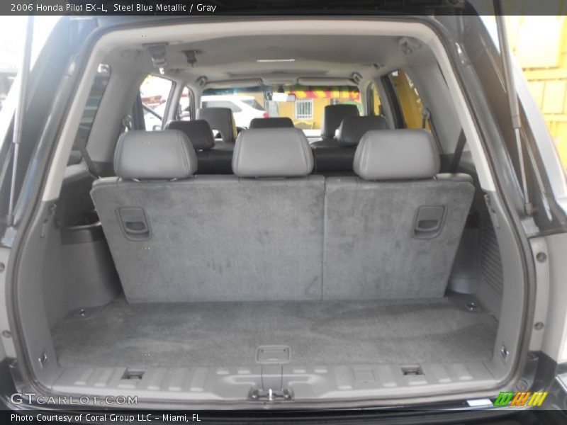 Steel Blue Metallic / Gray 2006 Honda Pilot EX-L