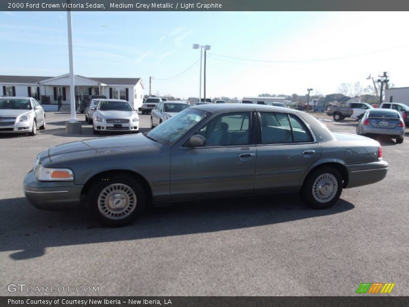 Medium Grey Metallic / Light Graphite 2000 Ford Crown Victoria Sedan