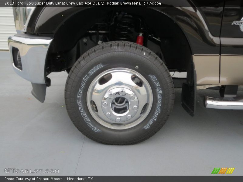  2013 F350 Super Duty Lariat Crew Cab 4x4 Dually Wheel