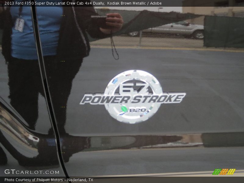 Kodiak Brown Metallic / Adobe 2013 Ford F350 Super Duty Lariat Crew Cab 4x4 Dually