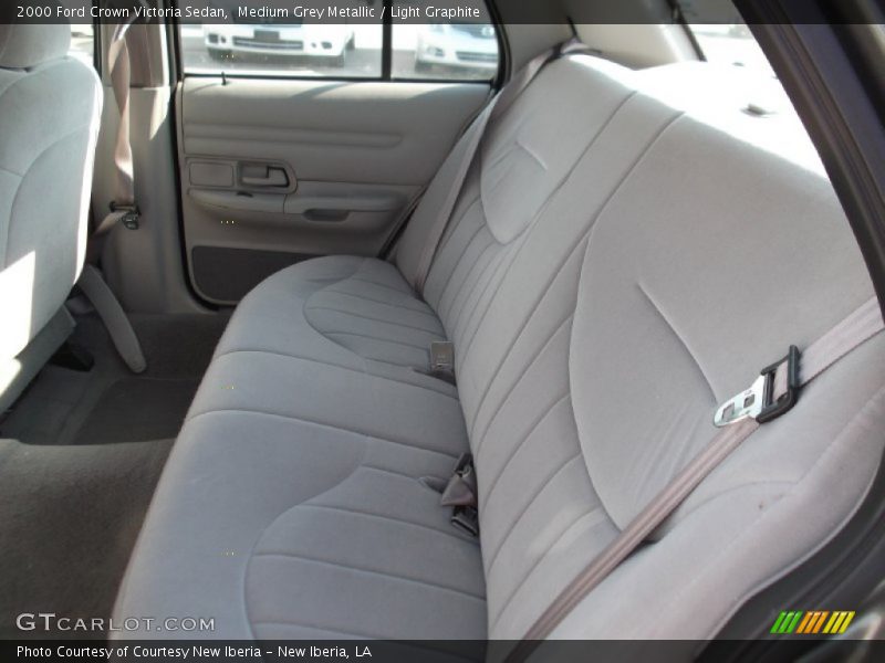 Rear Seat of 2000 Crown Victoria Sedan