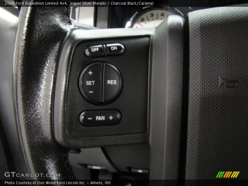 Vapor Silver Metallic / Charcoal Black/Caramel 2008 Ford Expedition Limited 4x4