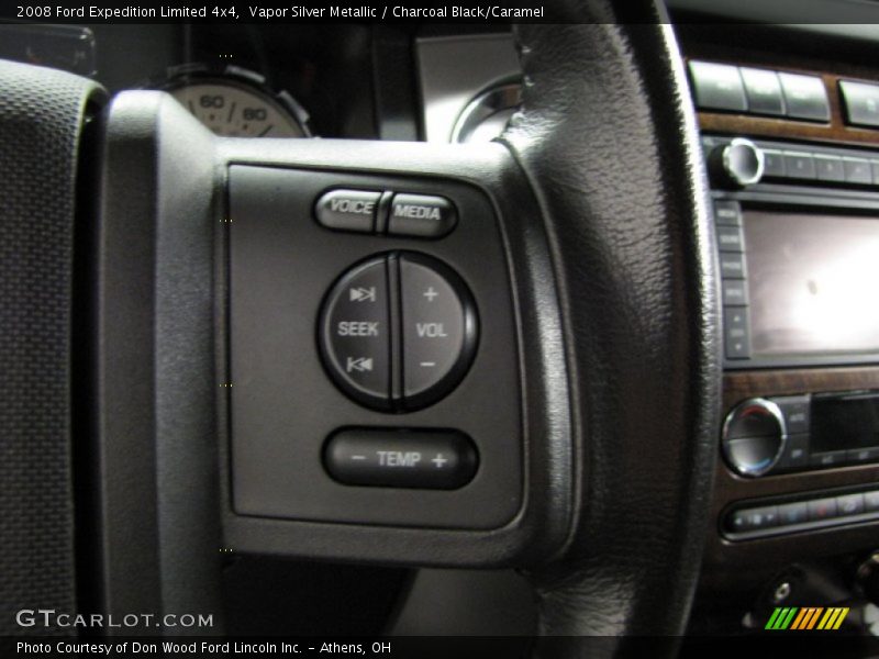 Vapor Silver Metallic / Charcoal Black/Caramel 2008 Ford Expedition Limited 4x4