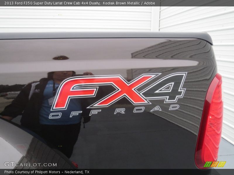 Kodiak Brown Metallic / Adobe 2013 Ford F350 Super Duty Lariat Crew Cab 4x4 Dually